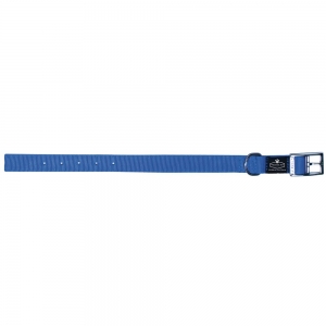 Prestige DOUBLE LAYER NYLON COLLAR 1" x 16" Blue (41cm) - Click for more info